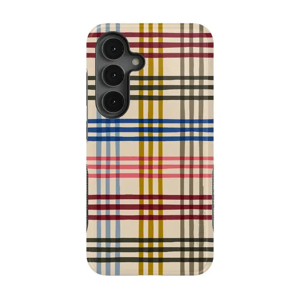 Cheer | Kitty and Vibe Holiday Case Phone Case Casetry Bold Flex + MagSafe® Galaxy S25 