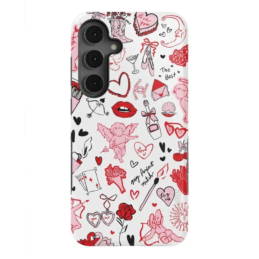 Cupid's Touch | Collage Case Phone Case Casetry Bold Flex + MagSafe® Galaxy S25 Plus 