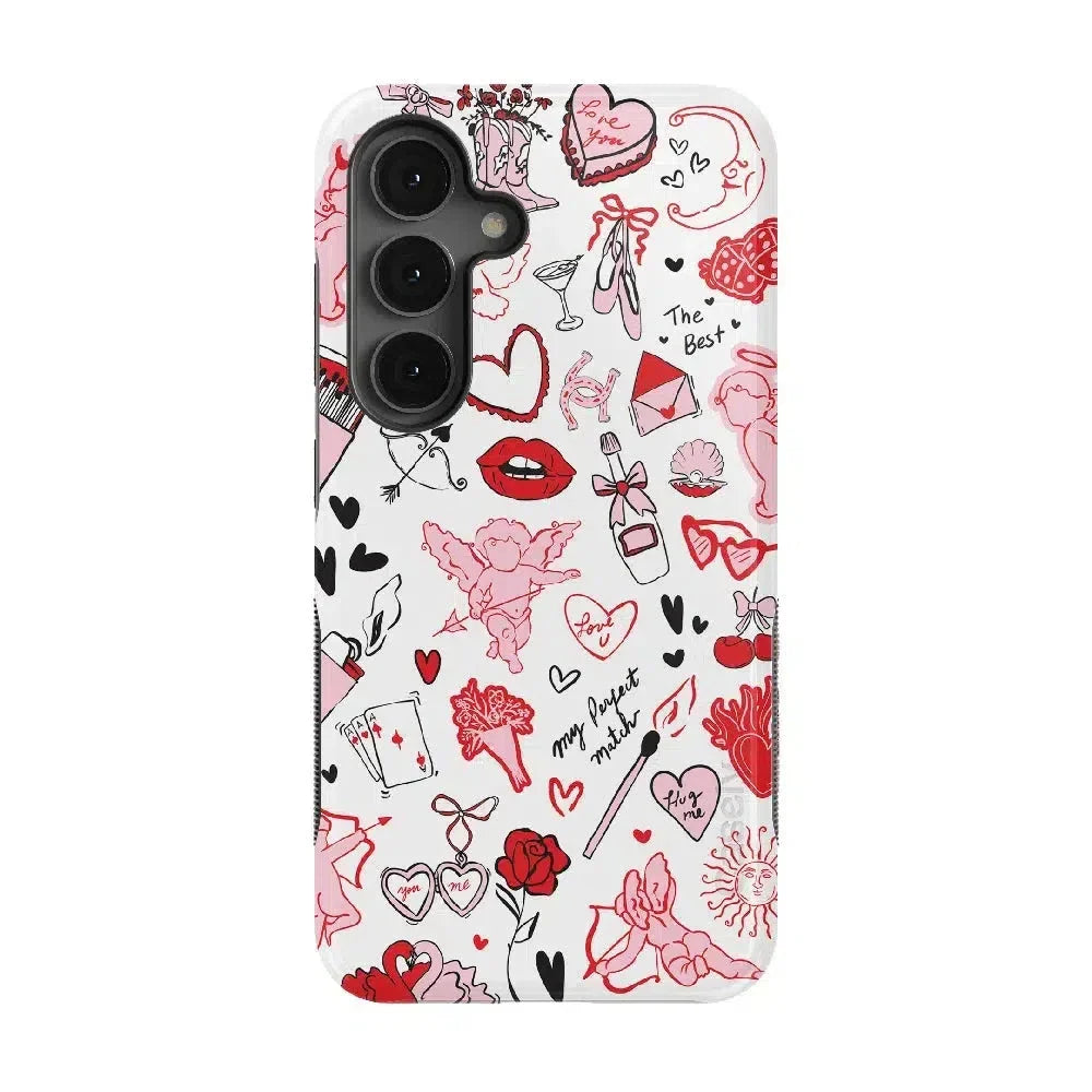 Cupid's Touch | Collage Case Phone Case Casetry Bold Flex + MagSafe® Galaxy S25 