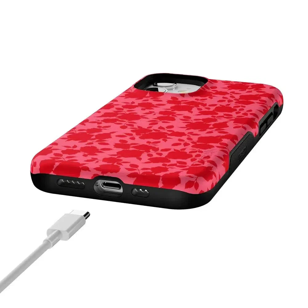Rose Garden | Red Aesthetic Case