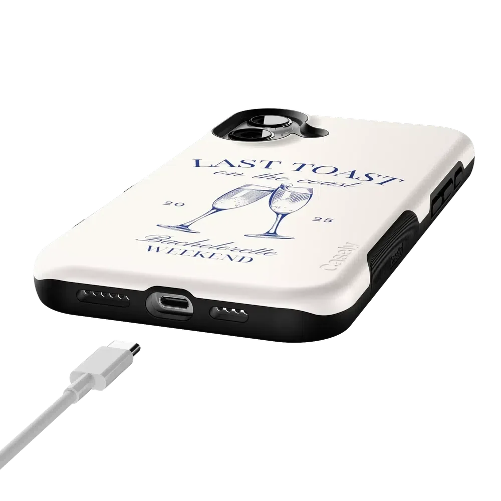 Last Toast | Off-White Coastal Bachelorette Case