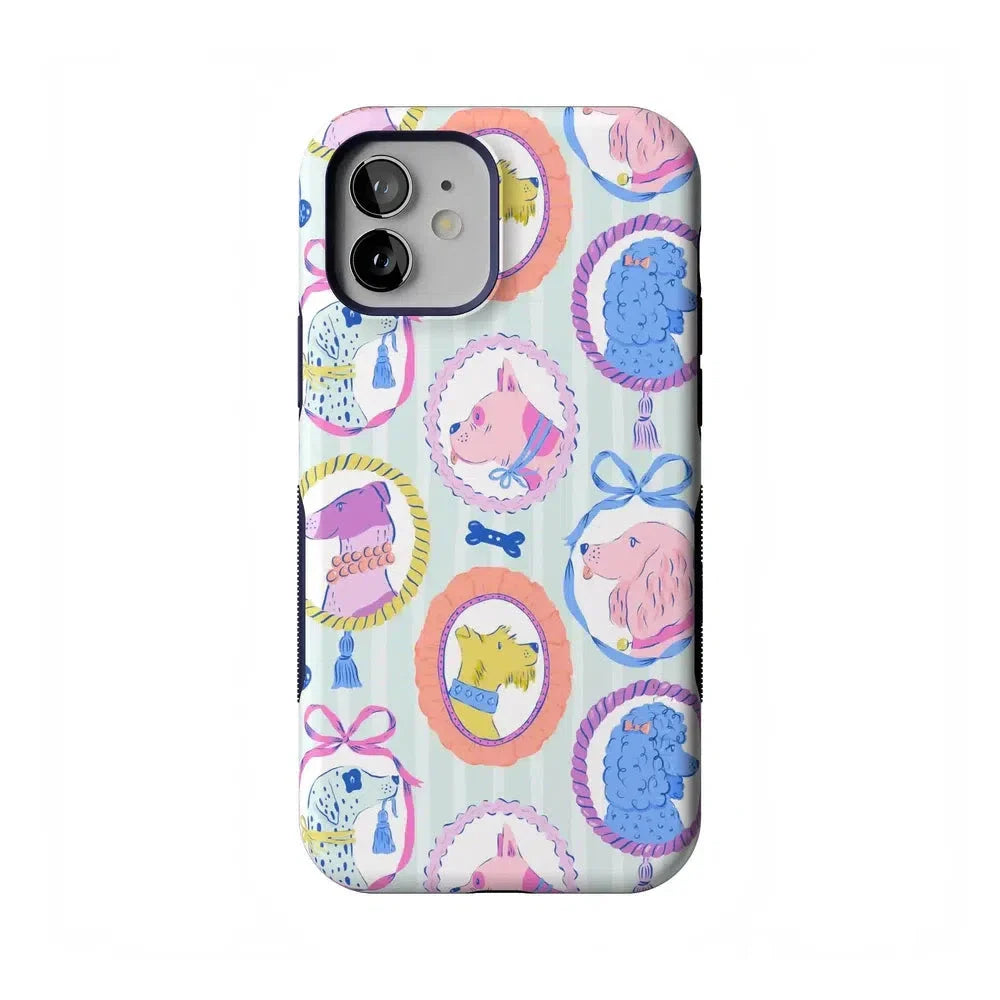 Chateau Pups | French Dog Case Phone Case get.casely Bold Flex + MagSafe® iPhone 12 Pro
