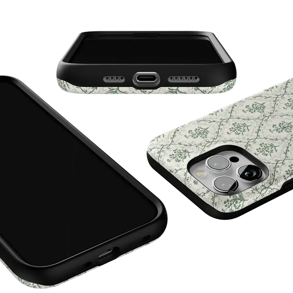 Sage Tapestry | Floral Vines Case