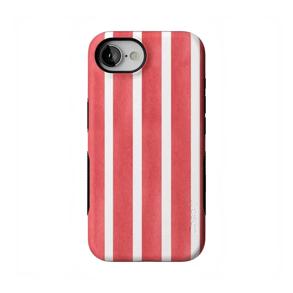East Coast Summer | Red Stripes Case Phone Case Casetry Bold Flex + MagSafe® iPhone 16e 