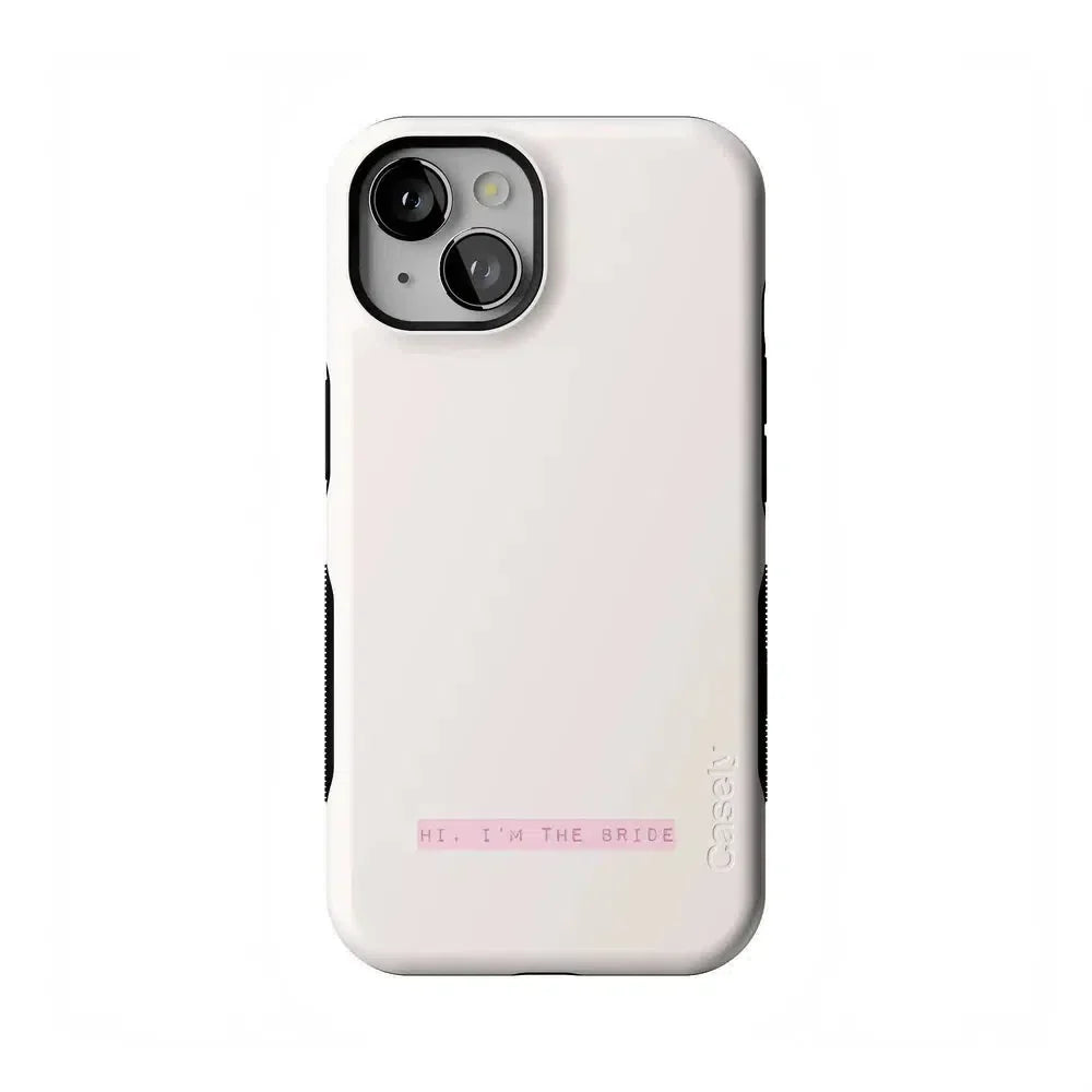 "Hi, I'm the Bride | Bachelorette Case Phone Case Casetry Bold Flex + MagSafe® iPhone 13"