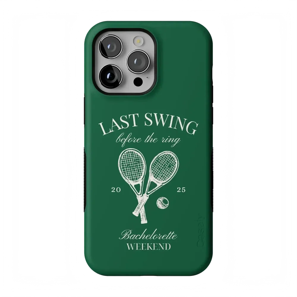 Last Swing | Green Bachelorette Case Phone Case Casetry Bold Flex + MagSafe® iPhone 14 Pro Max 