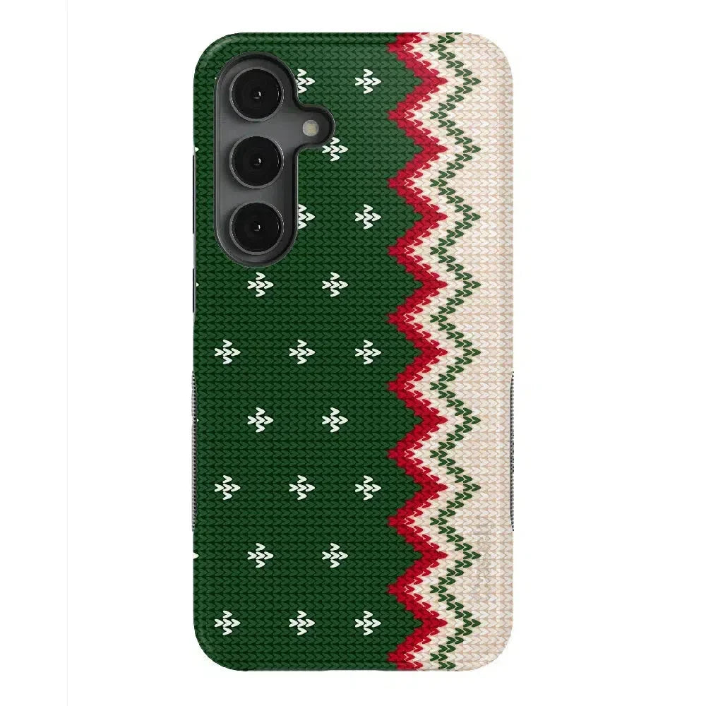 Grandpa's Sweater | Holiday Knit Case Phone Case Casetry Bold Flex + MagSafe® Galaxy S25 Plus 