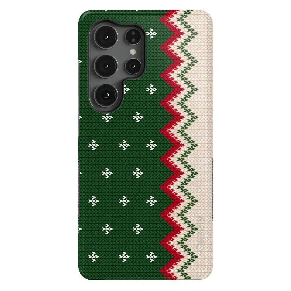 Grandpa's Sweater | Holiday Knit Case Phone Case Casetry Bold Flex + MagSafe® Galaxy S25 Ultra 