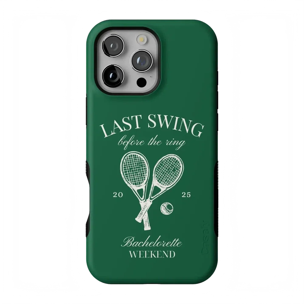 Last Swing | Green Bachelorette Case Phone Case Casetry Bold Flex + MagSafe® iPhone 16 Pro Max 