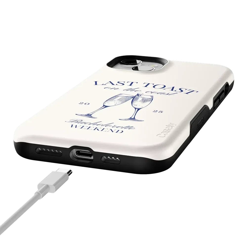 Last Toast | Off-White Coastal Bachelorette Case