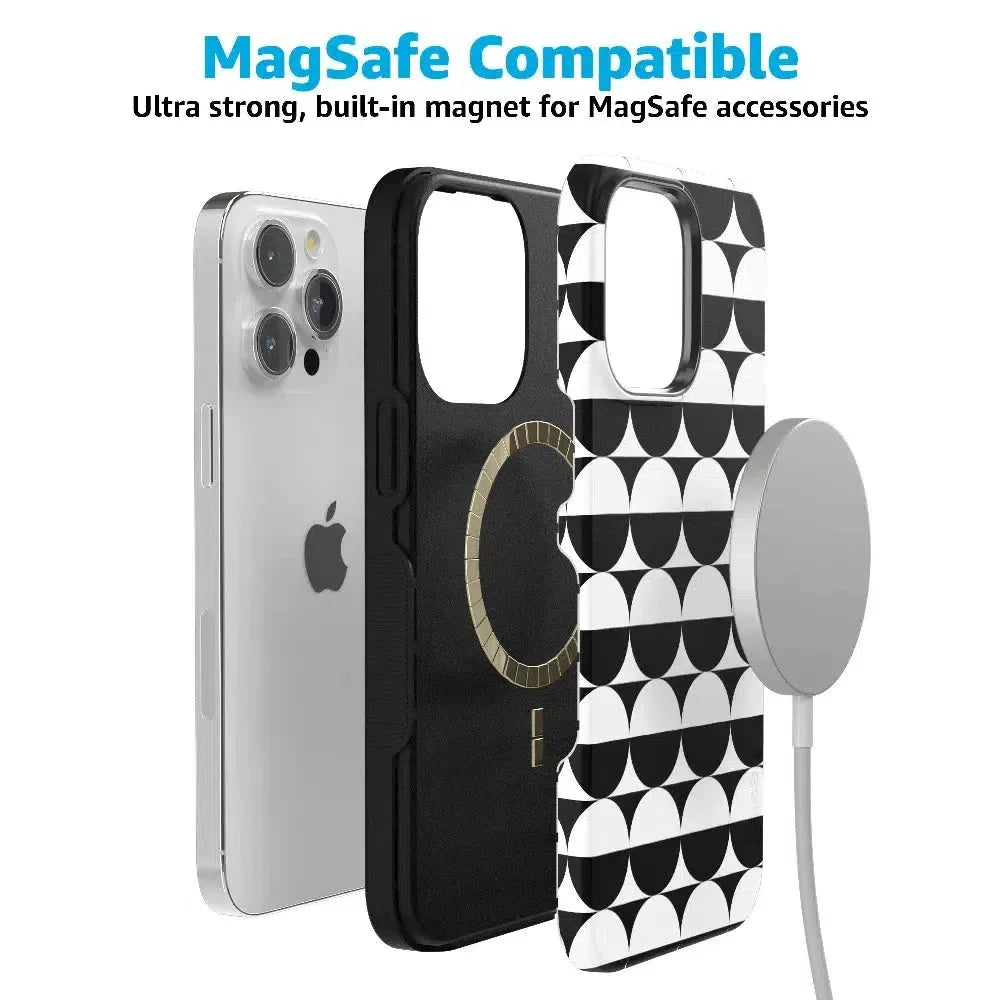Half Moon | High Contrast Design Case