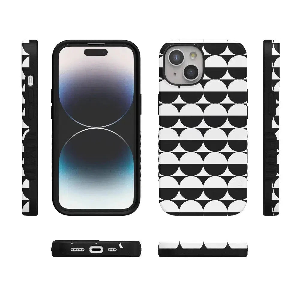 Half Moon | High Contrast Design Case