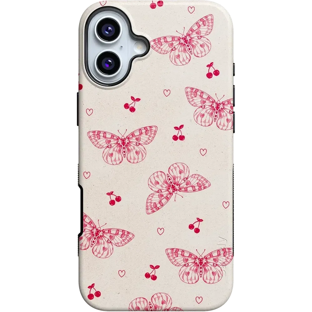 Heart Flutters | Butterfly Case iPhone Case get.casely Bold Flex + MagSafe® iPhone 16 Plus 