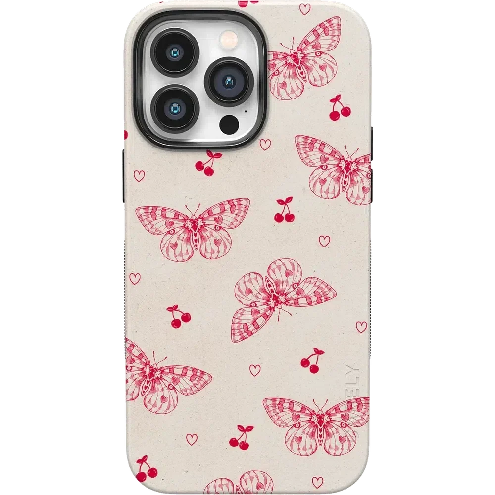 Heart Flutters | Butterfly Case iPhone Case get.casely Bold + MagSafe® iPhone 14 Pro Max 