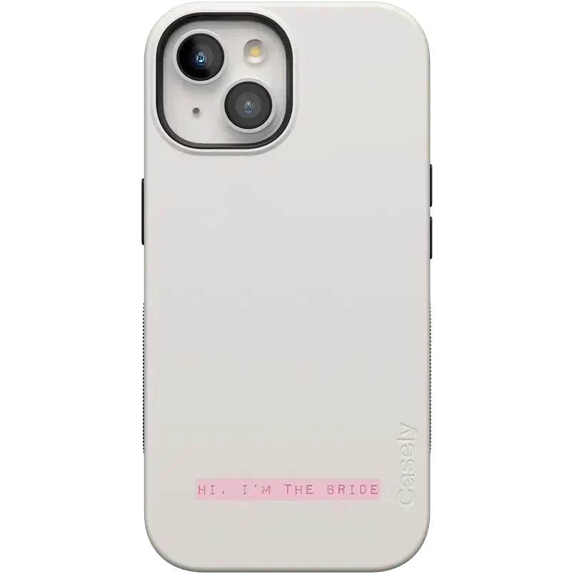 "Hi, I'm the Bride | Bachelorette Case Phone Case Casetry Bold Flex + MagSafe® iPhone 16 Plus "