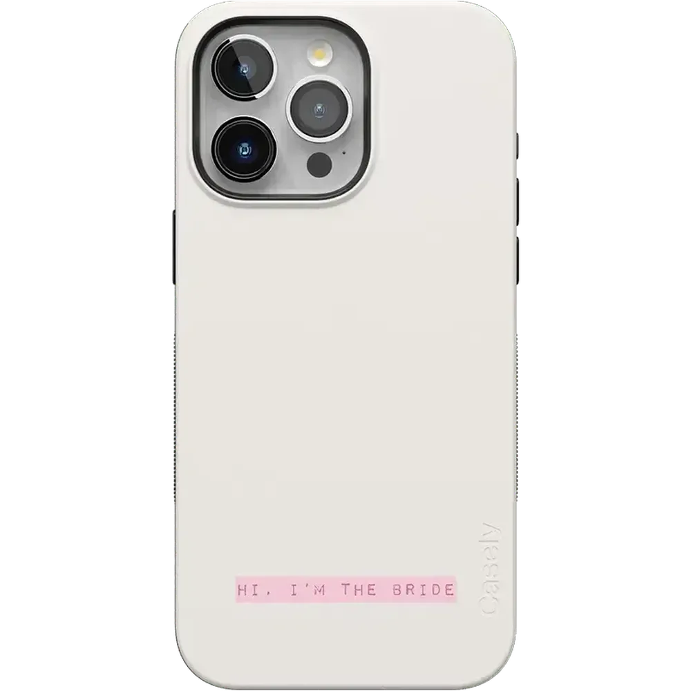 "Hi, I'm the Bride | Bachelorette Case Phone Case Casetry Bold Flex + MagSafe® iPhone 16 Pro "