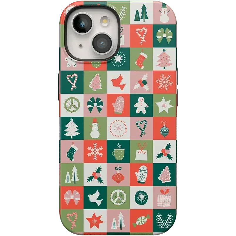 Holiday Square | Countdown to Christmas Case Phone Case Casetry Bold Flex + MagSafe® iPhone 15 Plus 