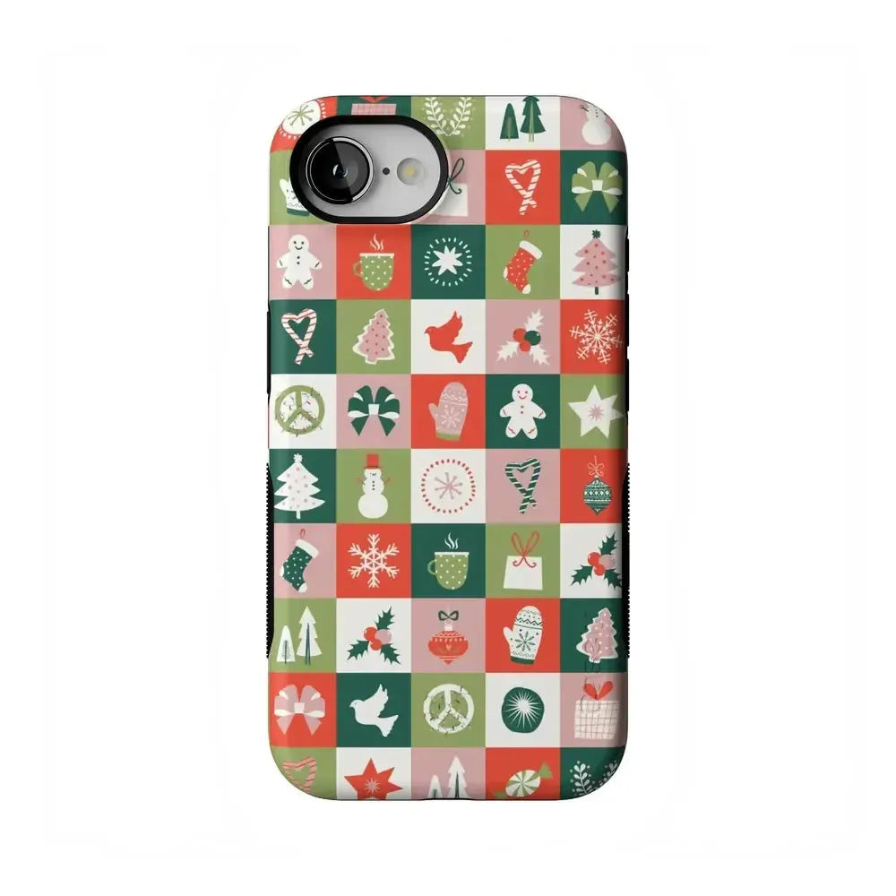 Holiday Square | Countdown to Christmas Case Phone Case Casetry Bold Flex + MagSafe® iPhone 16e 