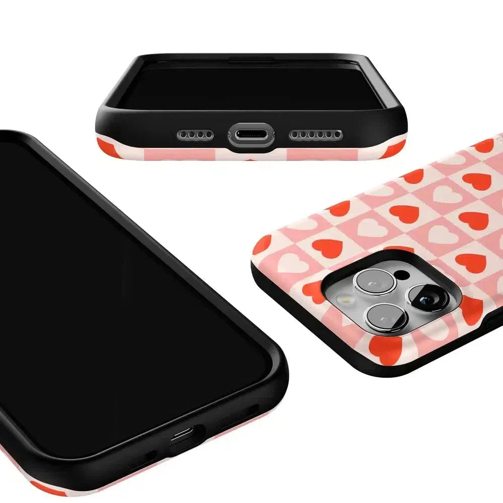 King of My Heart | Checkered Hearts Case