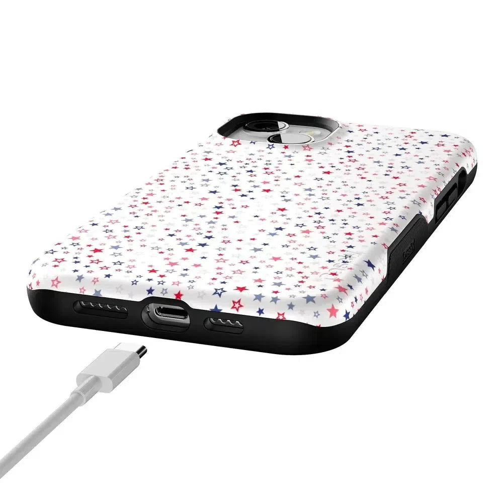 "Seeing Stars | Red, White & Blue Case"