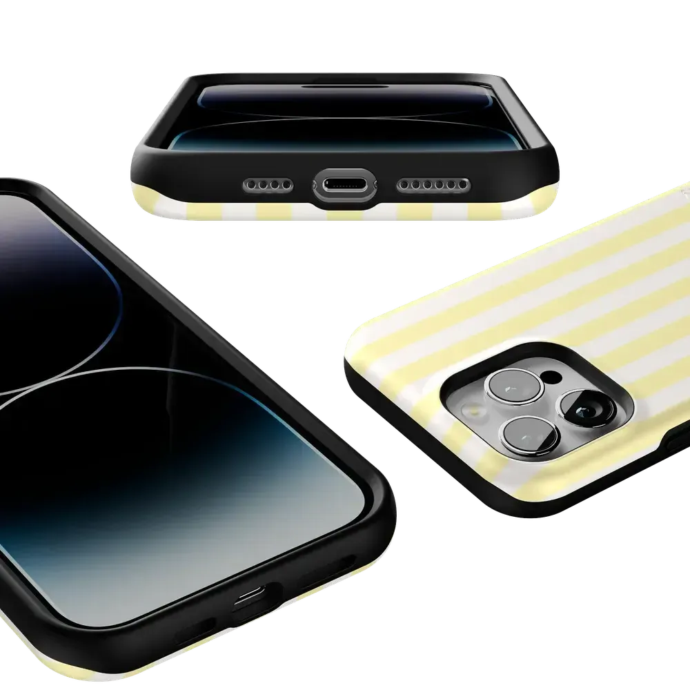 Butter Yellow Stripes | Sunday Best Case