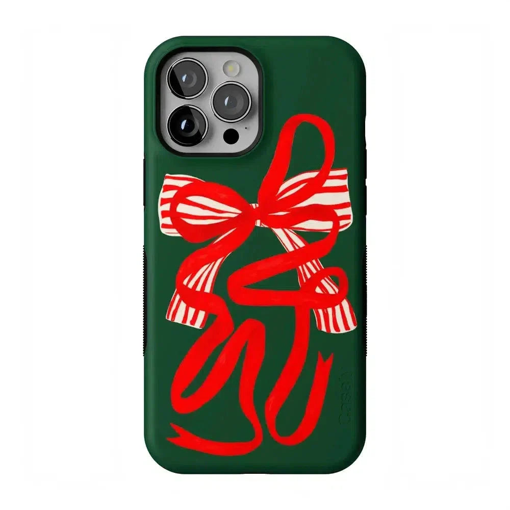 Santa's Favorite | Holiday Bow Case Phone Case Casetry Bold Flex + MagSafe® iPhone 13 Pro Max