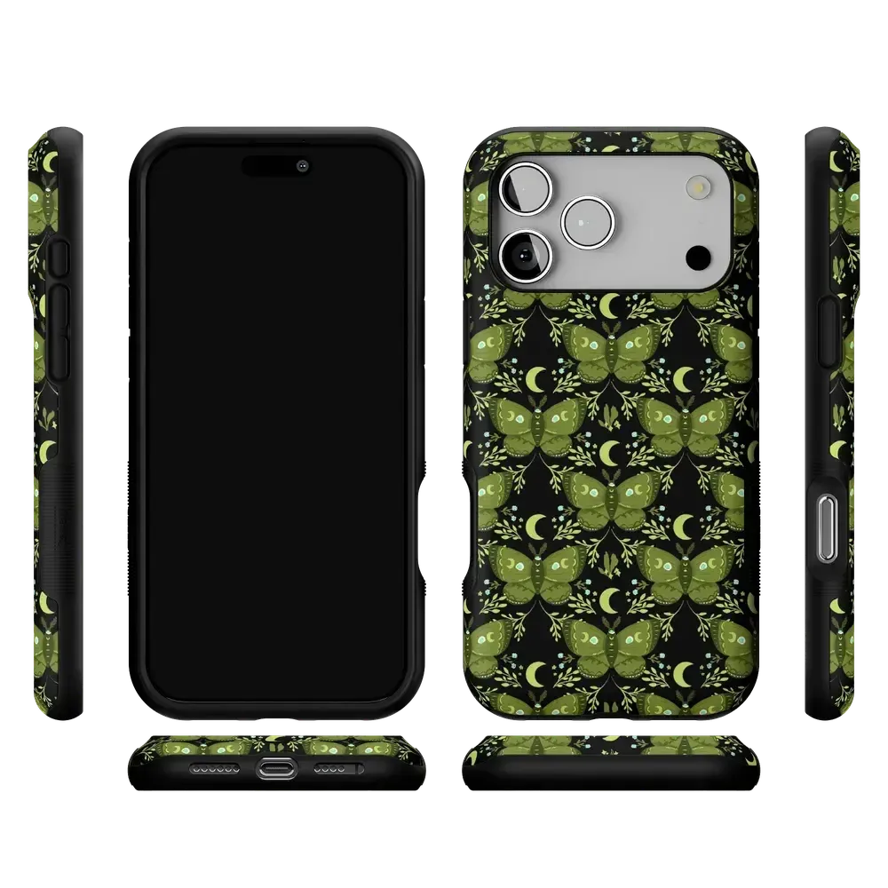 Mystic Moths | Green Twilight Case