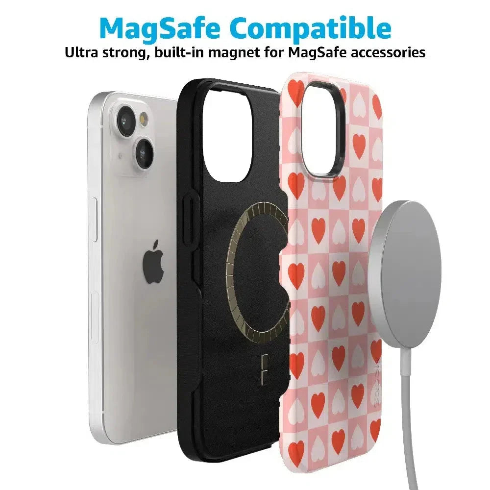 King of My Heart | Checkered Hearts Case