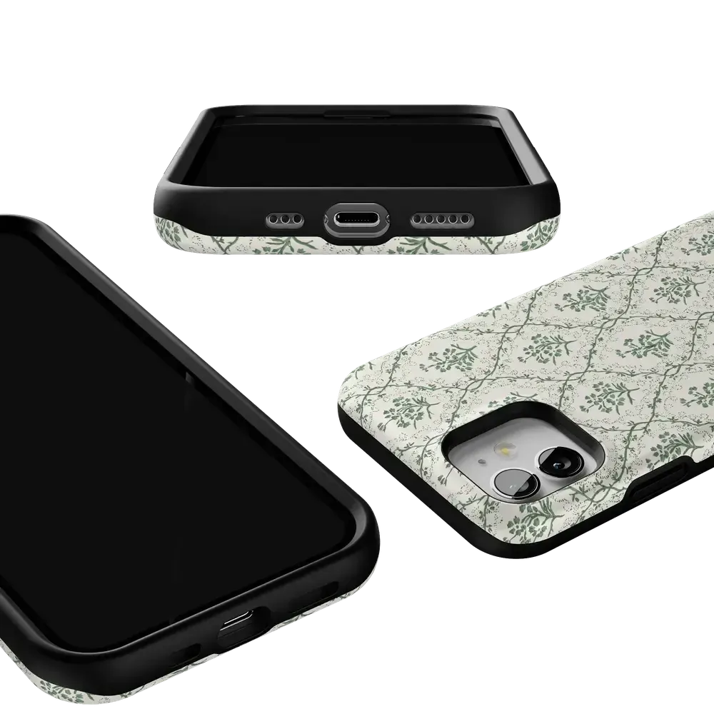 Sage Tapestry | Floral Vines Case