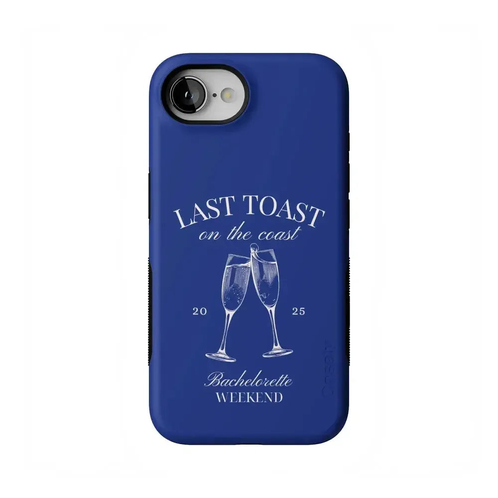 Last Toast | Blue Coastal Bachelorette Case Phone Case Casetry Bold Flex + MagSafe® iPhone 16e 