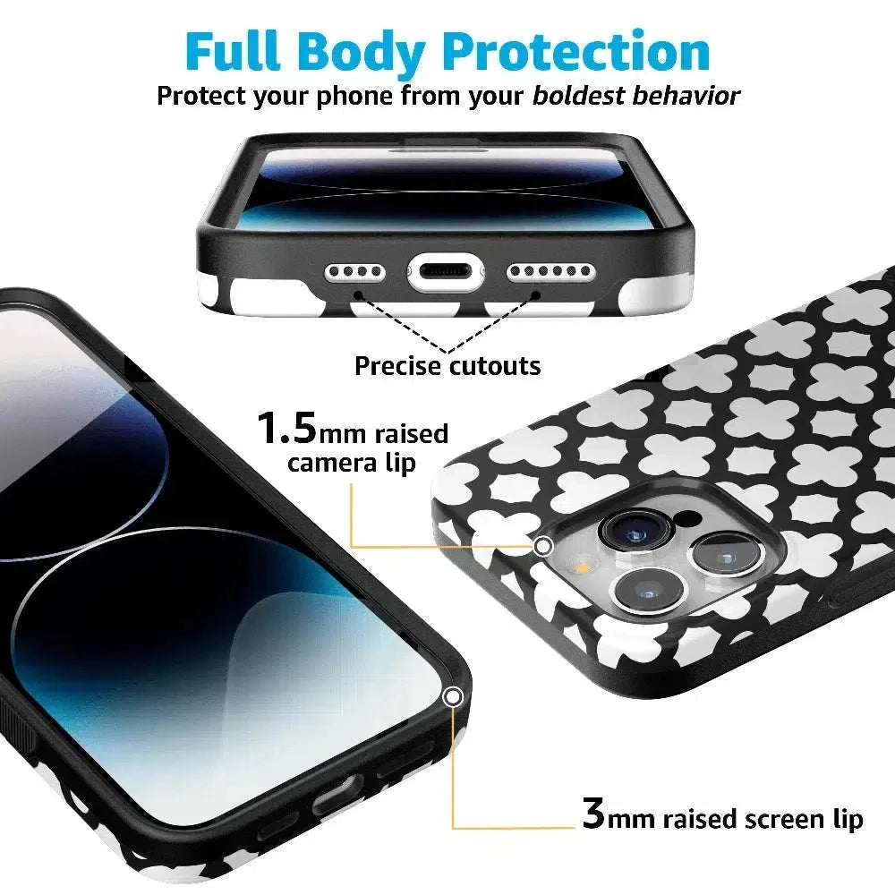 Lattice Tile | High Contrast Design Case