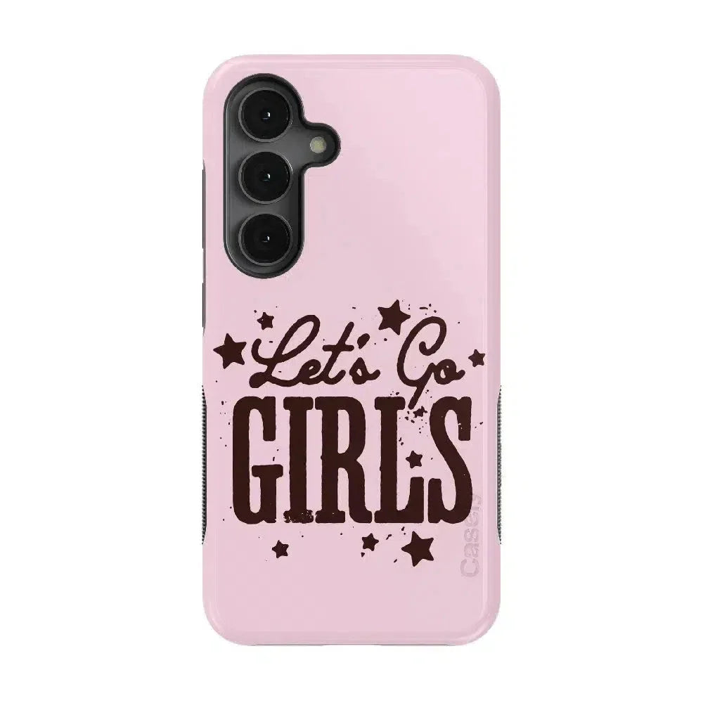 Let's Go Girls | Pink Rodeo Bachelorette Case Phone Case Casetry Bold Flex + MagSafe® Galaxy S25 