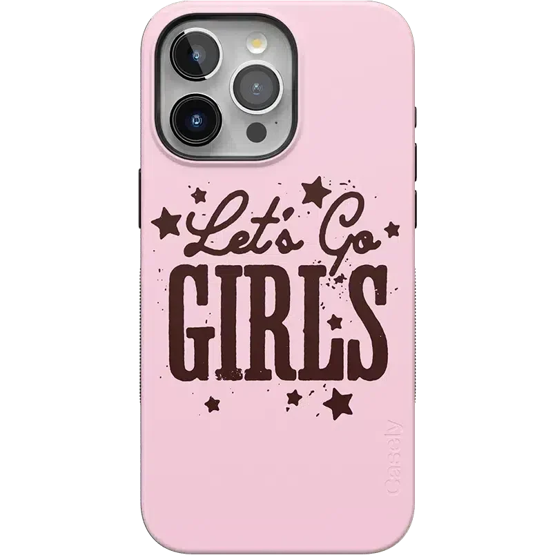 Let's Go Girls | Pink Rodeo Bachelorette Case Phone Case Casetry Bold Flex + MagSafe® iPhone 16 Pro 