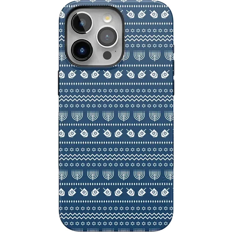 Light the Night | Hannukah Case Phone Case Casetry Bold Flex + MagSafe® iPhone 15 Pro Max 