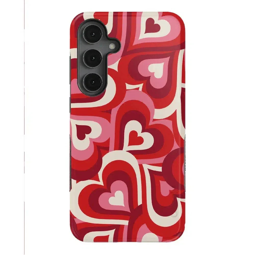 Love Song Remix | Ombre Hearts Case Phone Case Casetry Bold Flex + MagSafe® Galaxy S25 Plus 