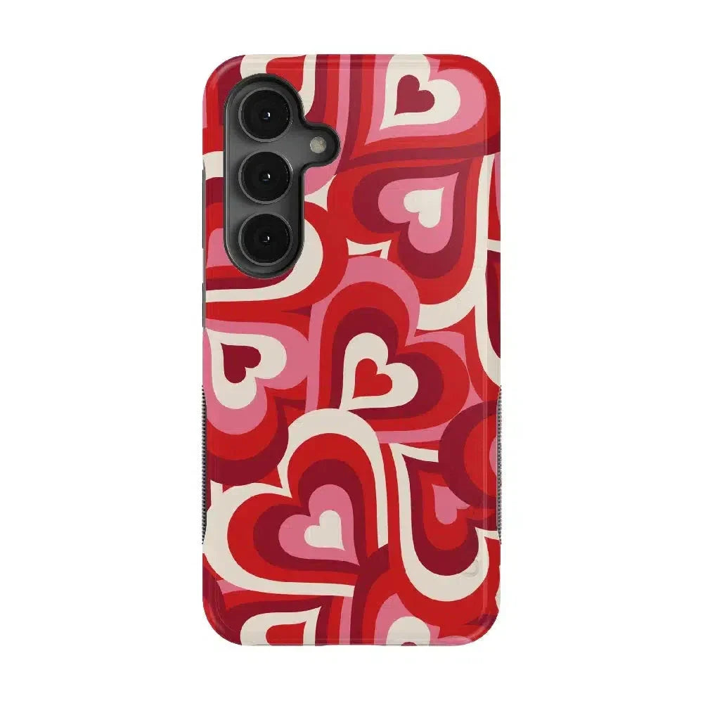 Love Song Remix | Ombre Hearts Case Phone Case Casetry Bold Flex + MagSafe® Galaxy S25 