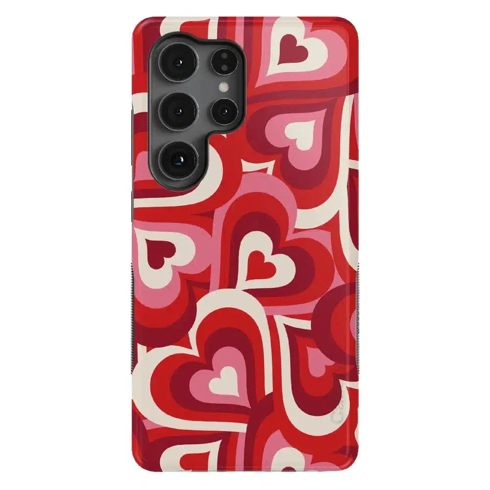 Love Song Remix | Ombre Hearts Case Phone Case Casetry Bold Flex + MagSafe® Galaxy S25 Ultra 