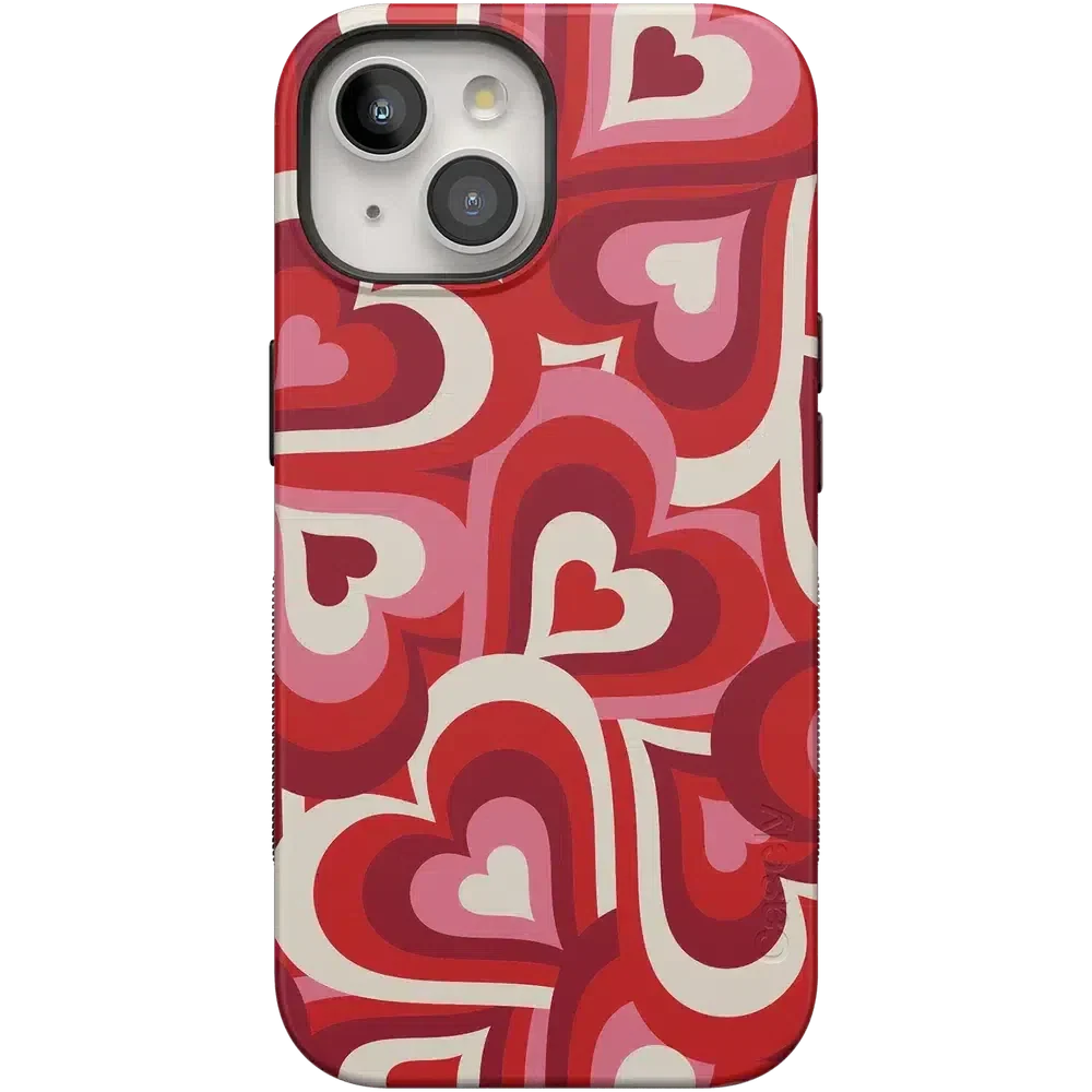 Love Song Remix | Ombre Hearts Case Phone Case Casetry Bold Flex + MagSafe® iPhone 15 Plus 
