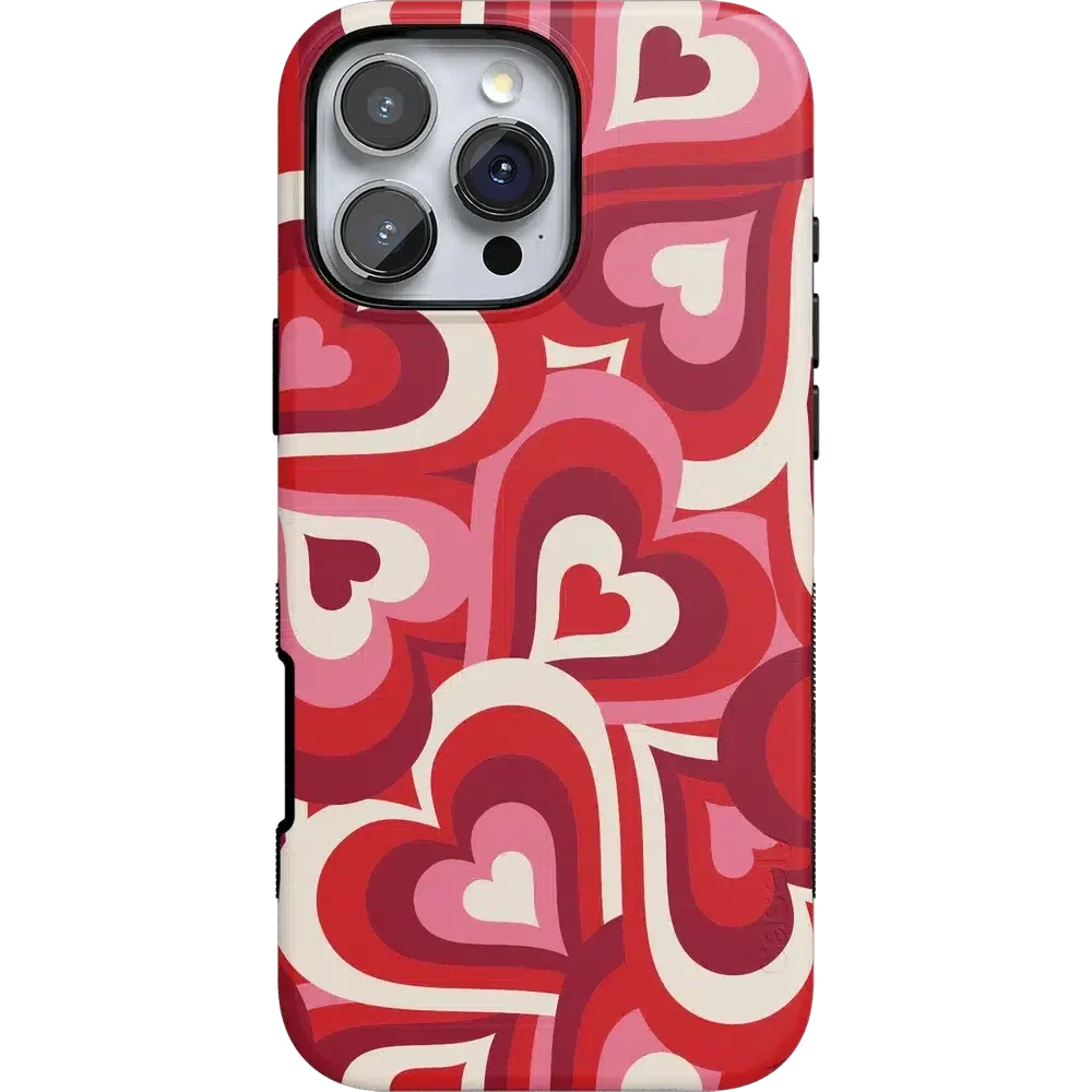 Love Song Remix | Ombre Hearts Case Phone Case Casetry Bold Flex + MagSafe® iPhone 16 Pro Max 