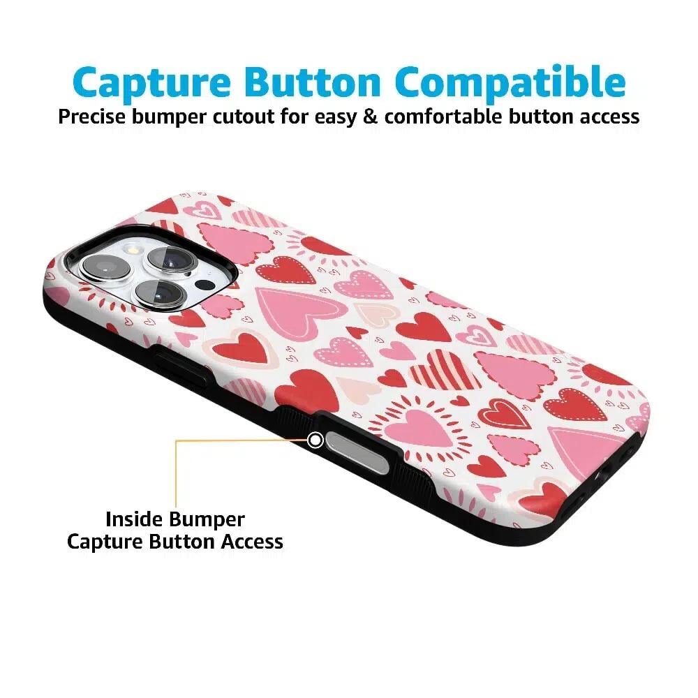 Love Struck | Heart Stickers Case