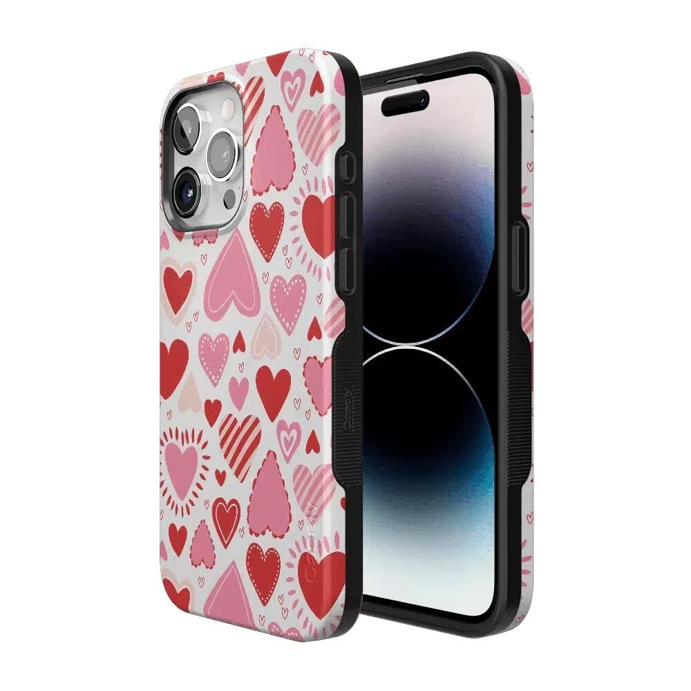 Love Struck | Heart Stickers Case