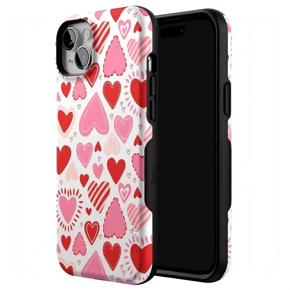Love Struck | Heart Stickers Case