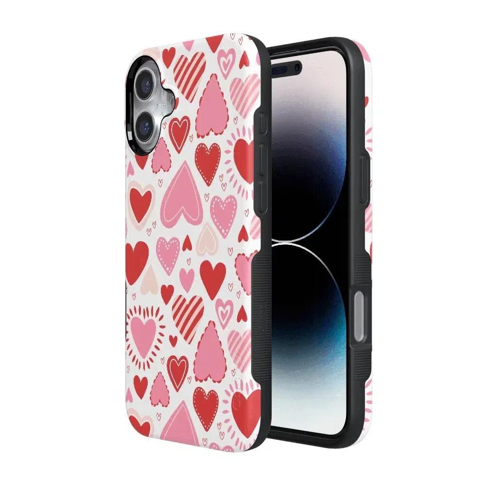 Love Struck | Heart Stickers Case