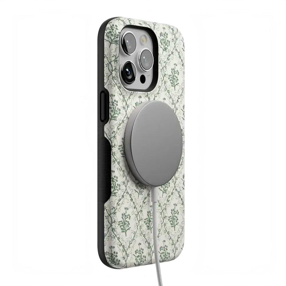 Sage Tapestry | Floral Vines Case