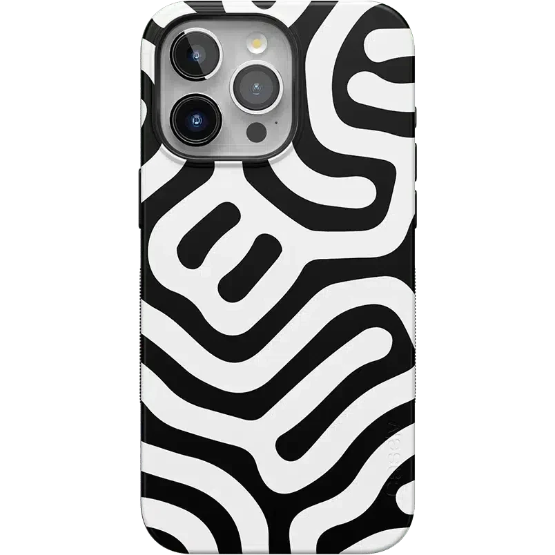 Maze | High Contrast Design Case Phone Case Casetry Bold Flex + MagSafe® iPhone 15 Pro Max 