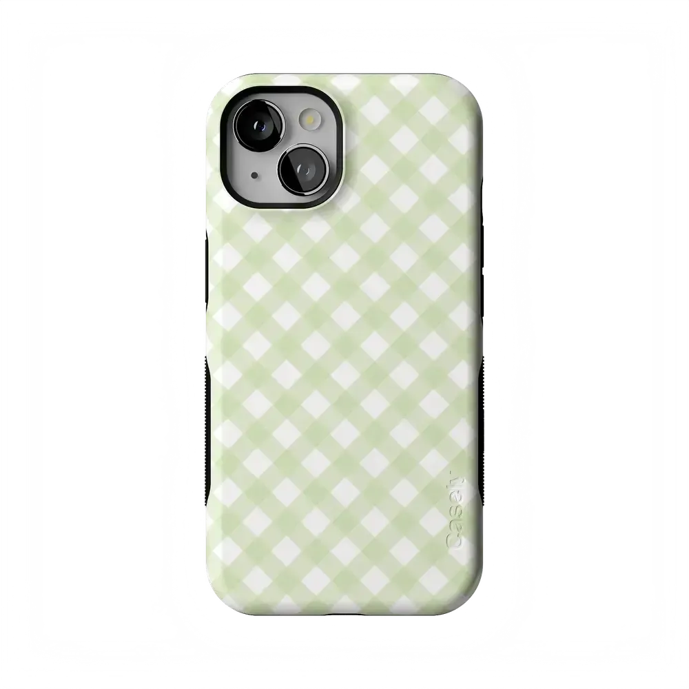 Mint Lattice | Sunday Best Case Phone Case get.casely Bold Flex + MagSafe® iPhone 14 Plus 