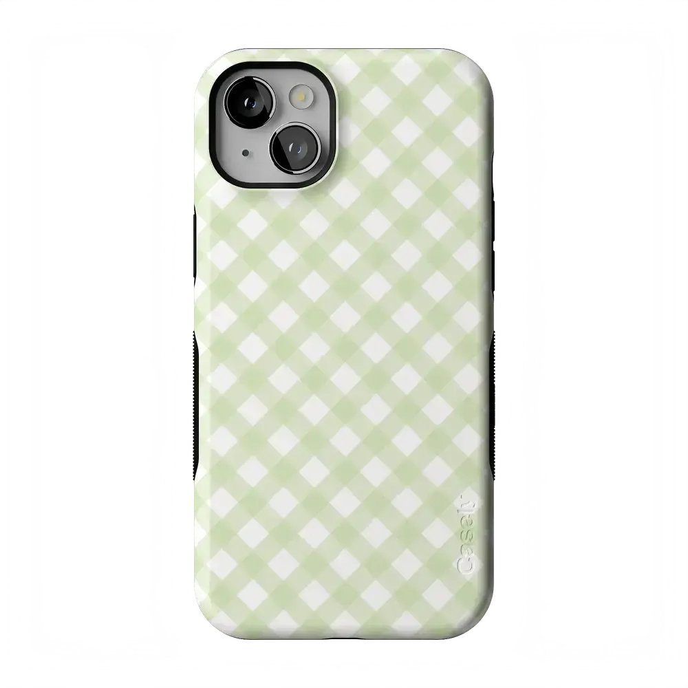 Mint Lattice | Sunday Best Case Phone Case get.casely Bold Flex + MagSafe® iPhone 15 Plus 
