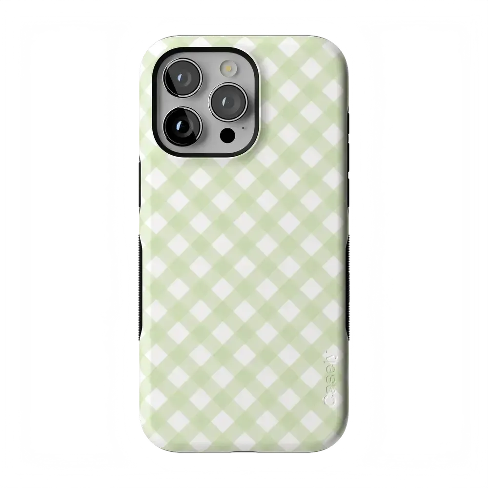 Mint Lattice | Sunday Best Case Phone Case get.casely Bold Flex + MagSafe® iPhone 15 Pro Max 
