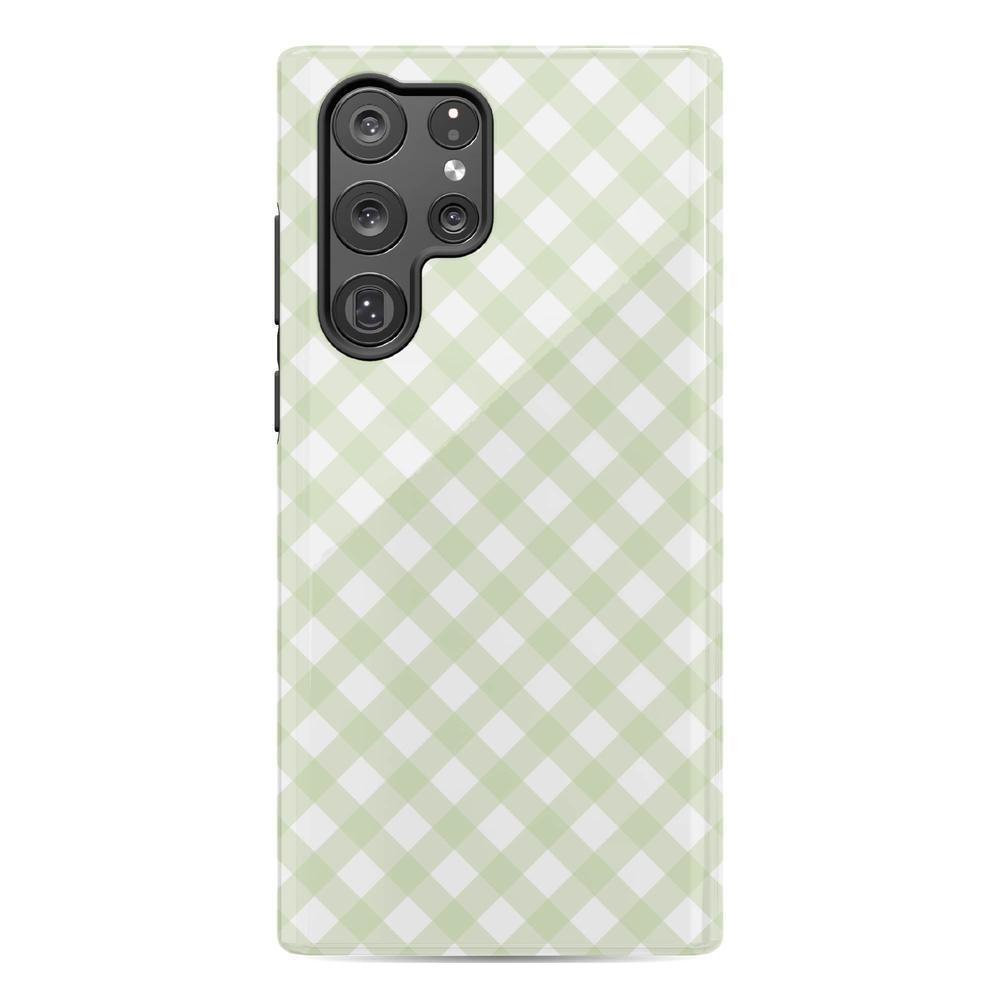 Mint Lattice | Sunday Best Case Phone Case get.casely Essential Galaxy S22 Ultra 