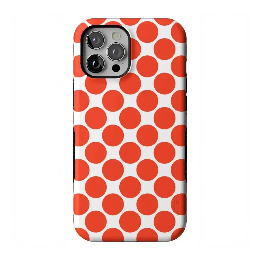 Red Dots | High Contrast Design Case Phone Case Casetry Bold Flex + MagSafe® iPhone 12 Pro Max 